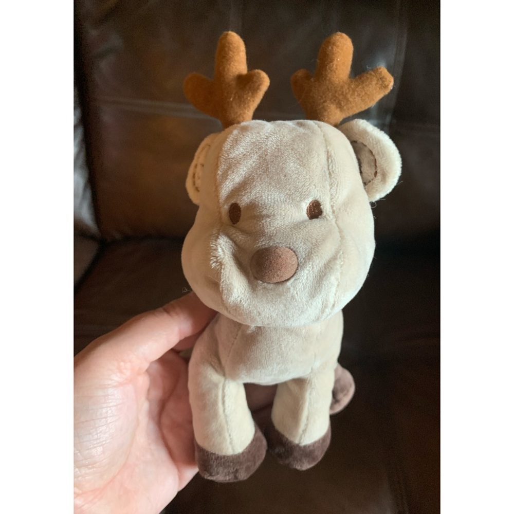 (SOLD) Cute Reindeer Plush - Picture 1 of 4